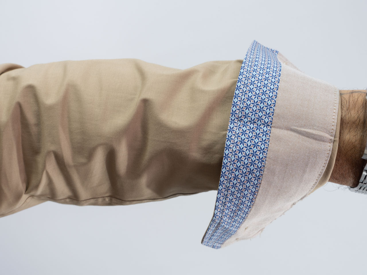 CAMISA LICRA LISA LA VESPITA CAMEL
