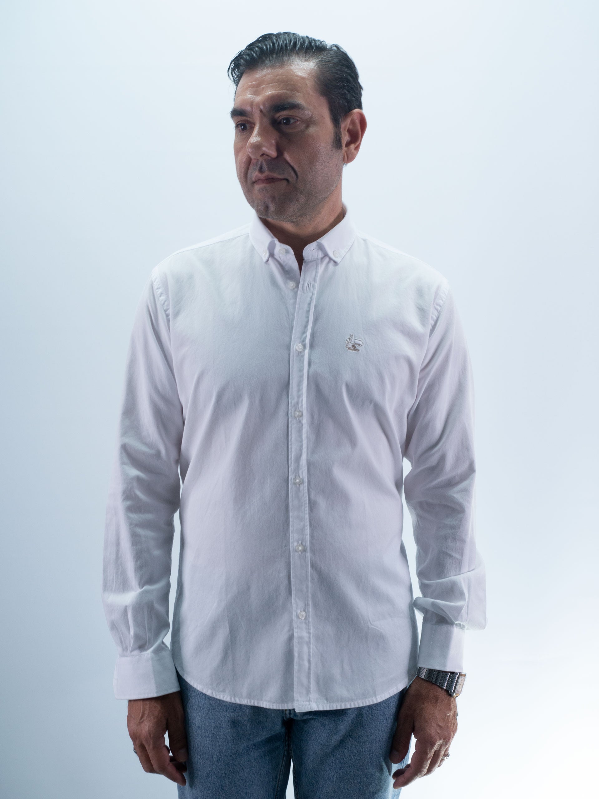 LA VESPITA WHITE PLAIN SHIRT