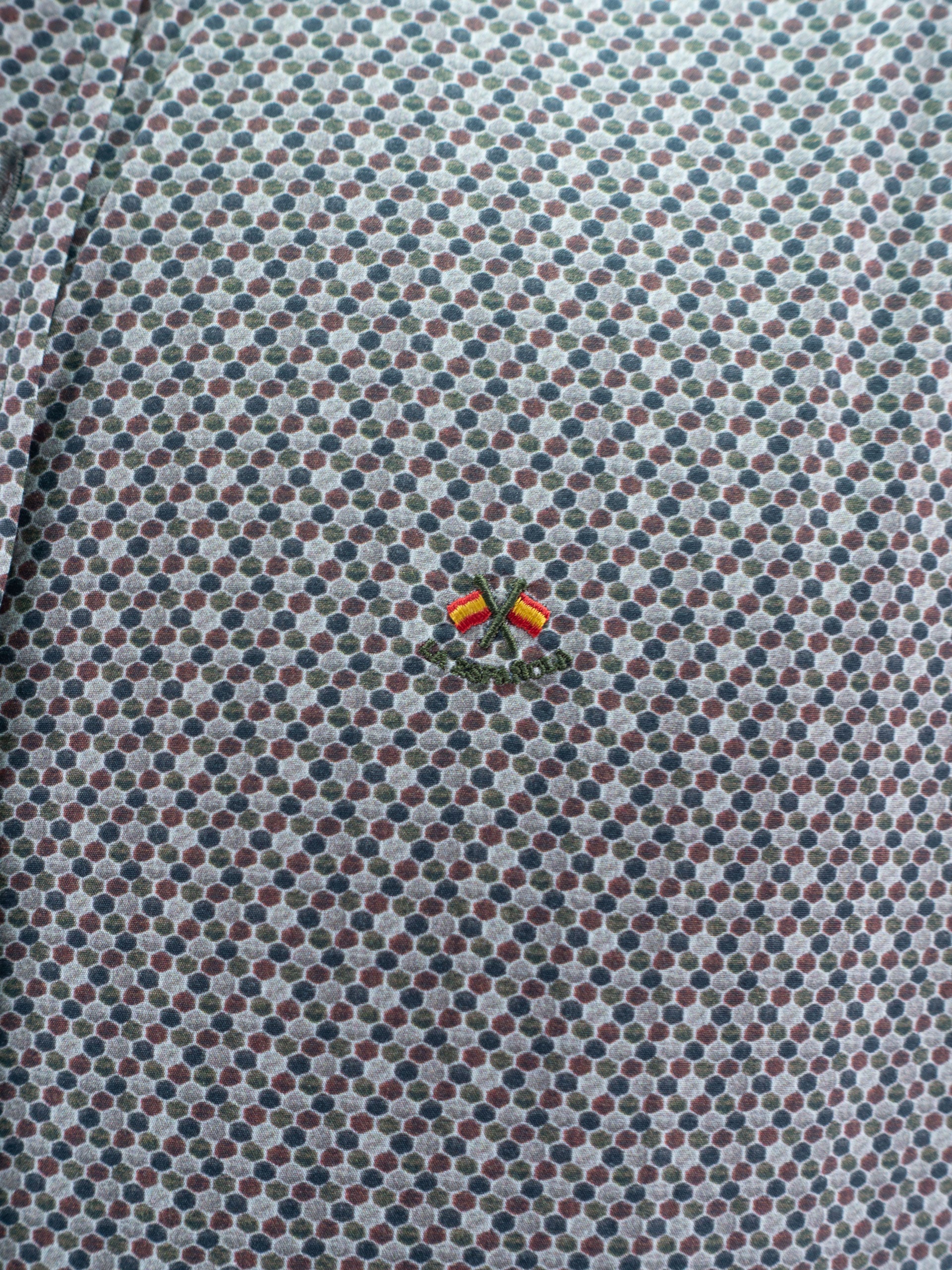 CAMISA CARBONO LA ESPAÑOLA GRIS OSCURO