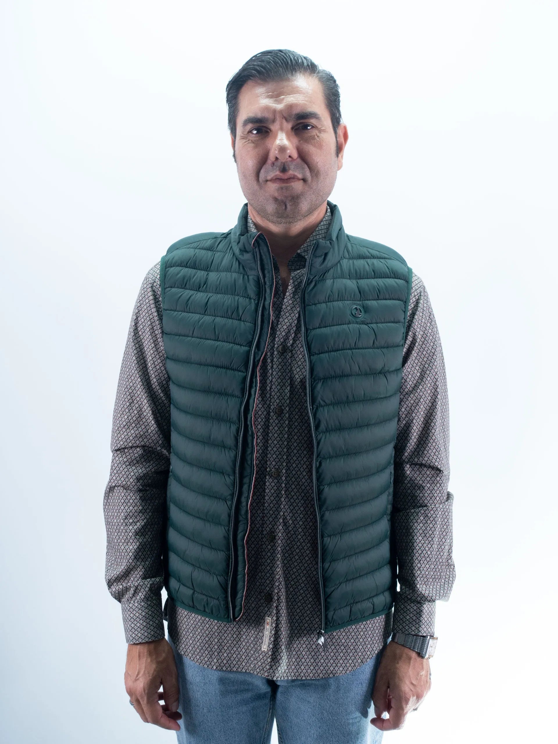 CHALECO BOMBER LA VESPITA VERDE
