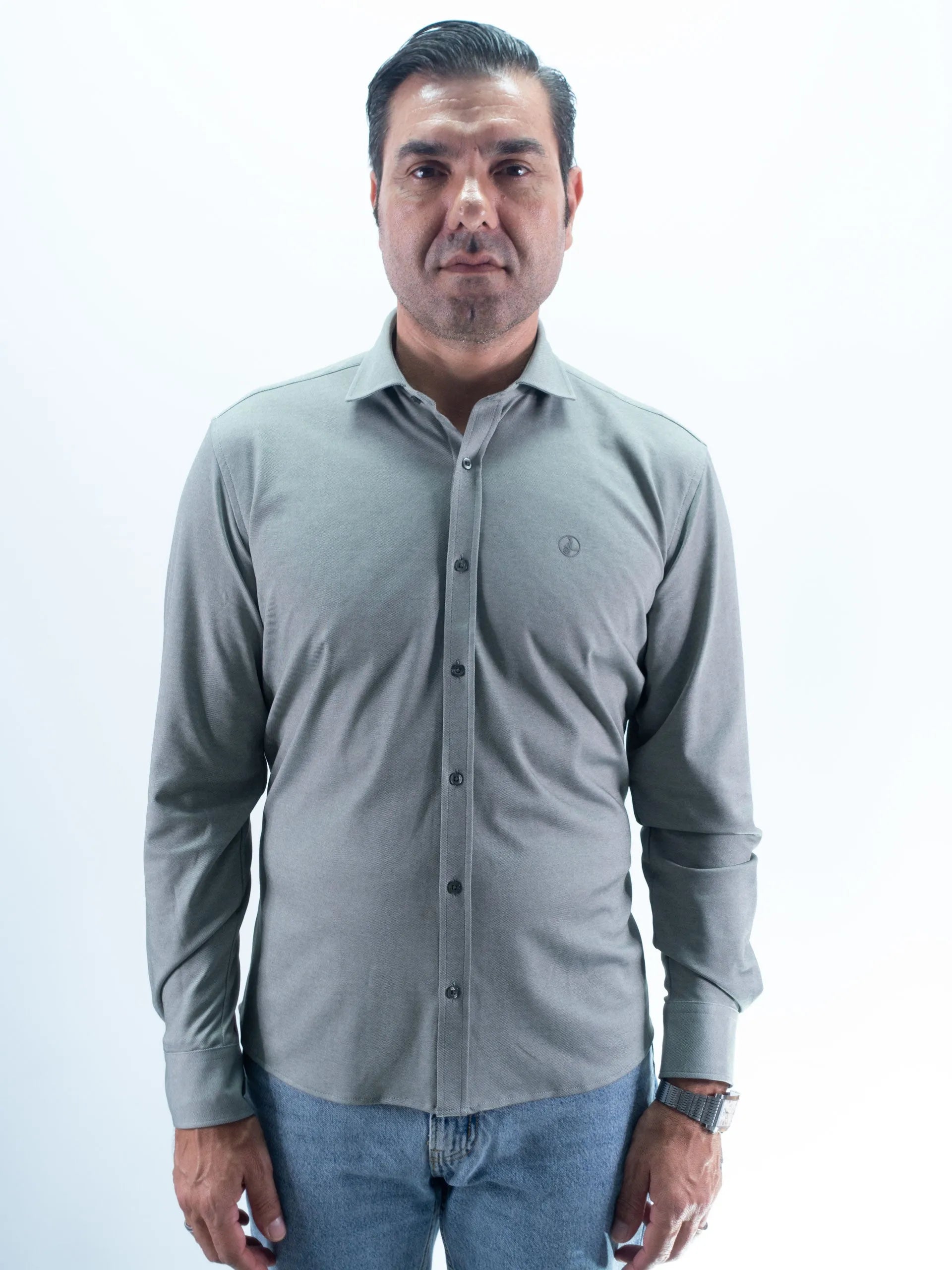 CAMISA LICRA MERAKI LA VESPITA VERDE