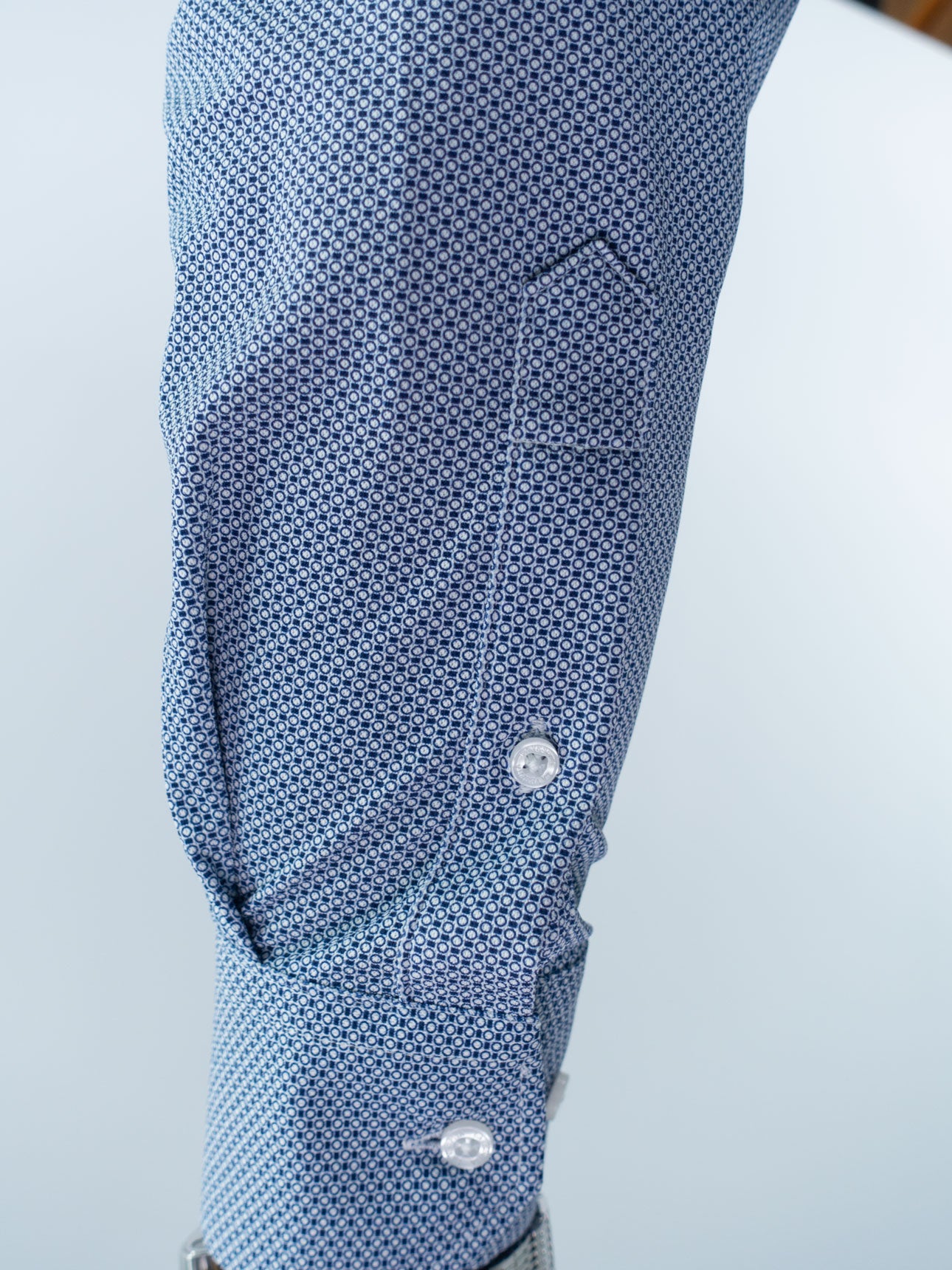 CAMISA LICRA FLOW LA VESPITA AZUL