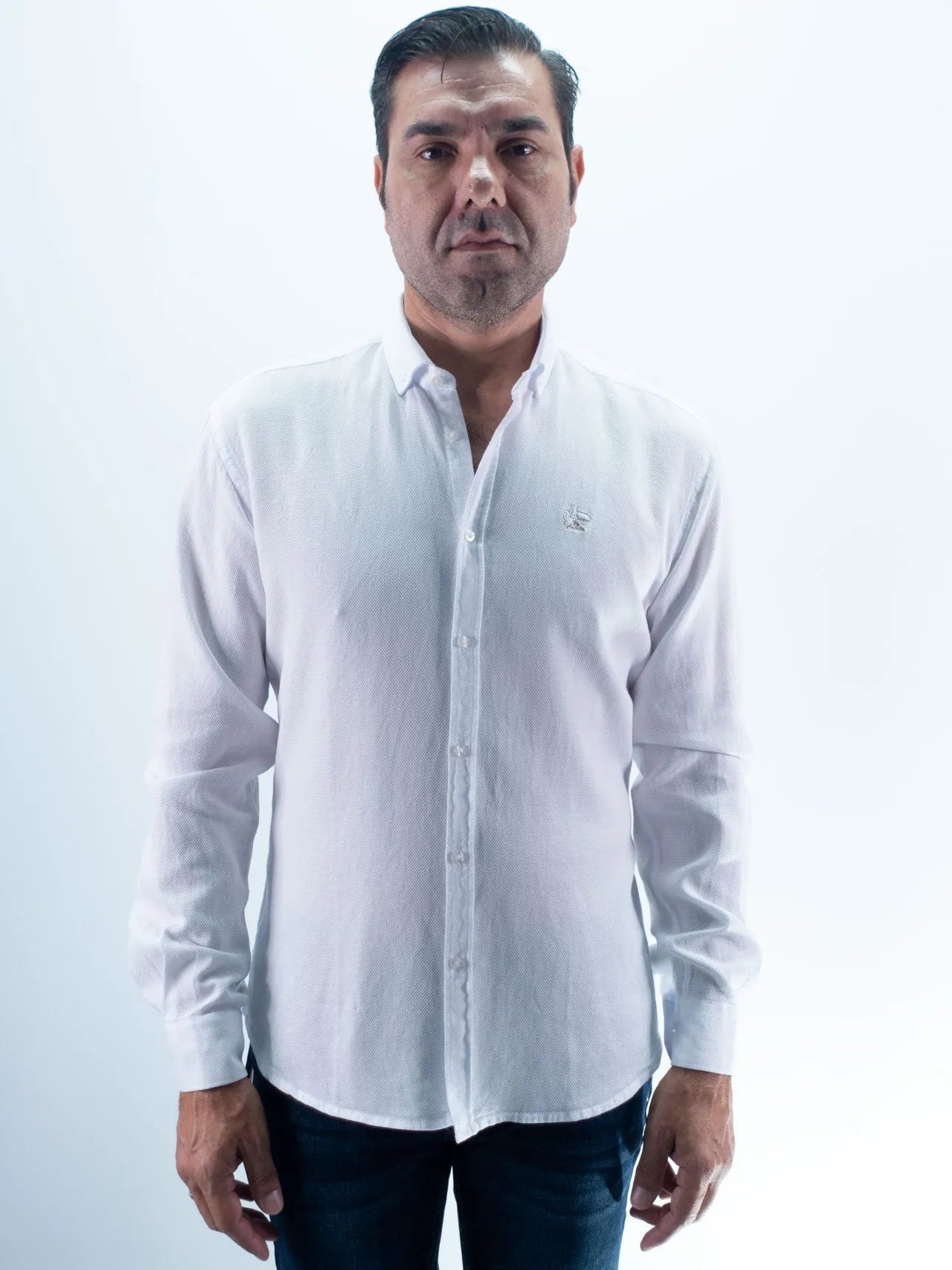 CAMISA ESTRUCTURA LA VESPITA BLANCO