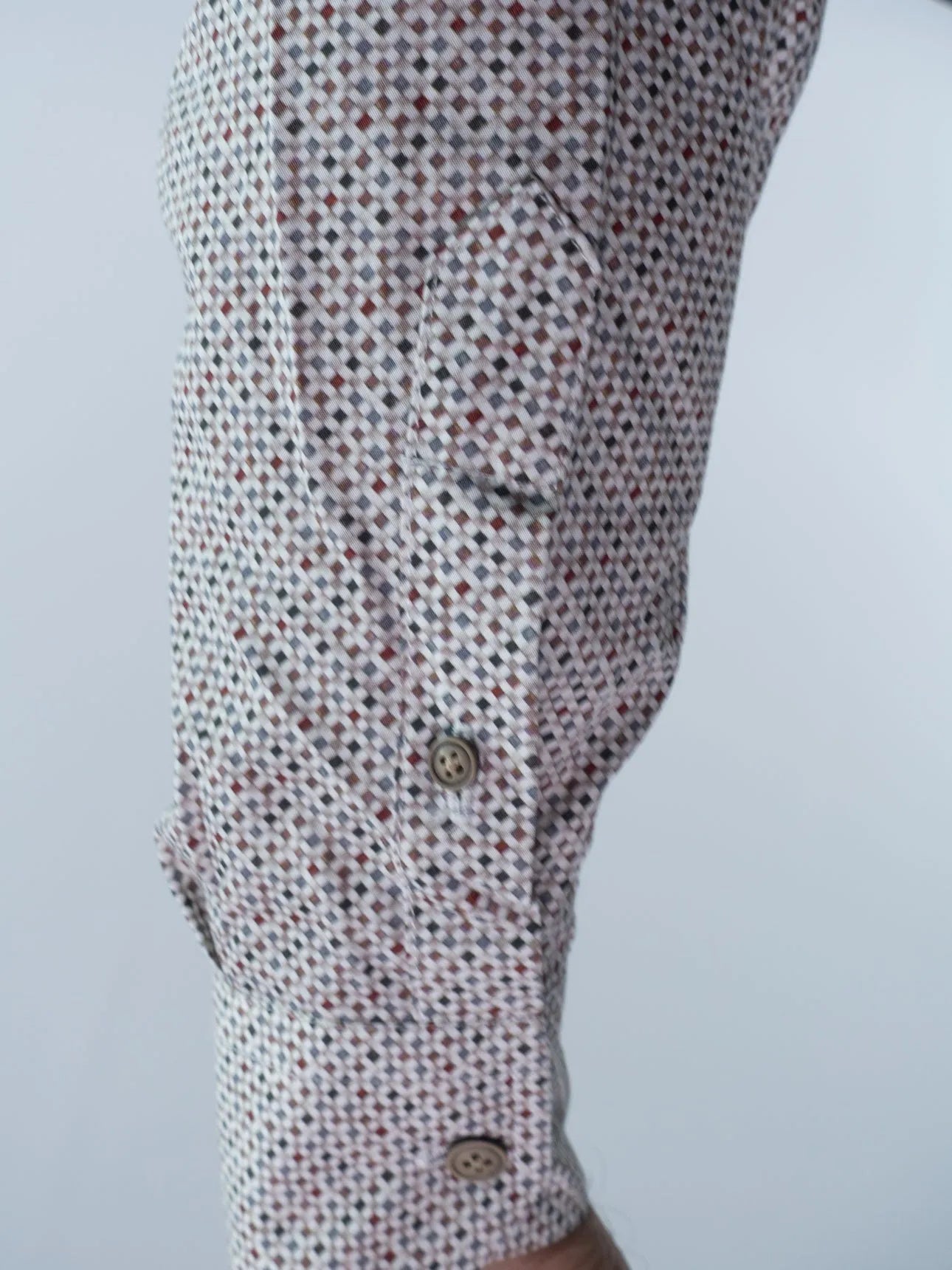 CAMISA ESTAMPADA LA VESPITA MARRÓN