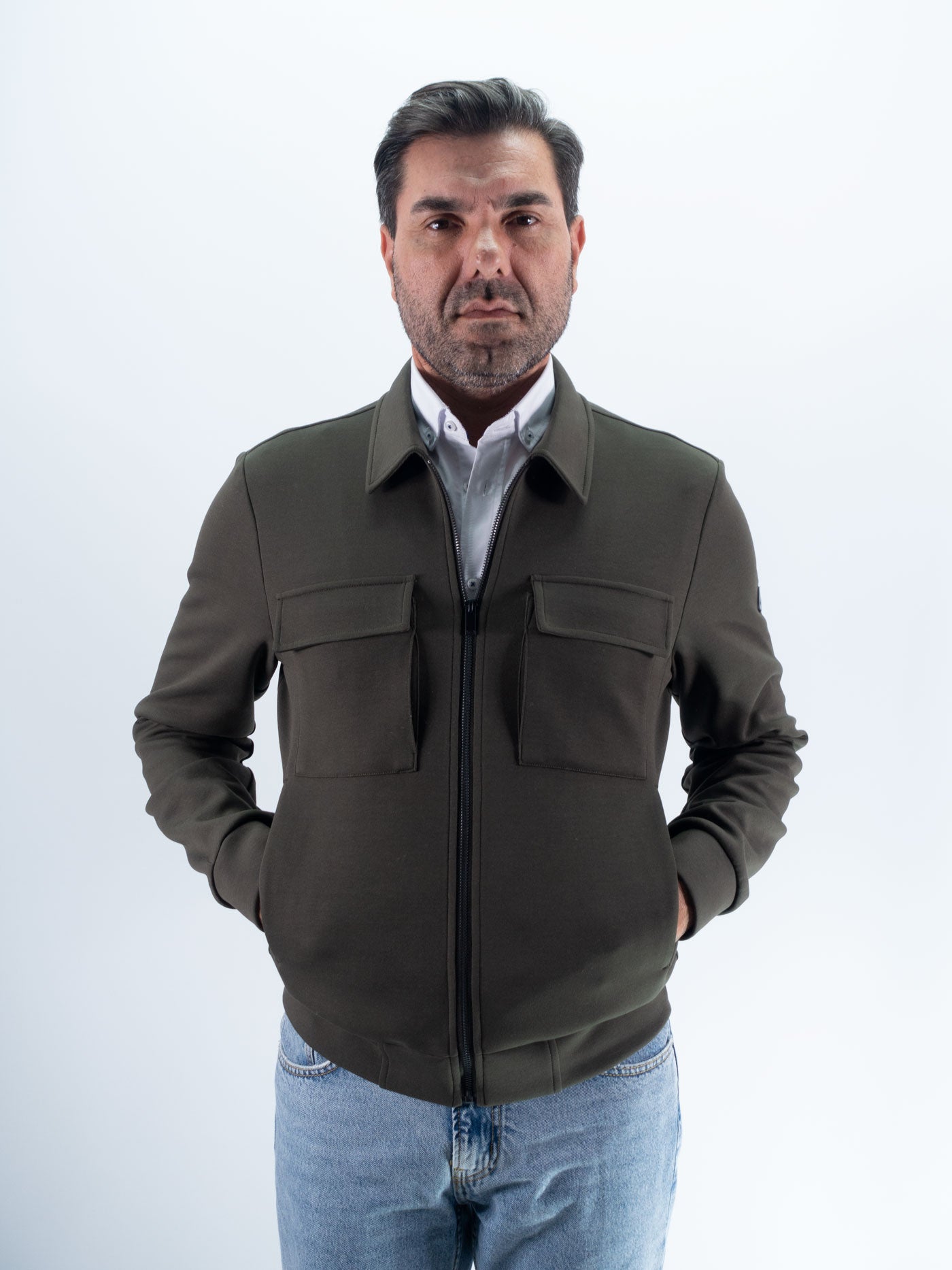 NEO 2-POCKET JACKET LA VESPITA GREEN