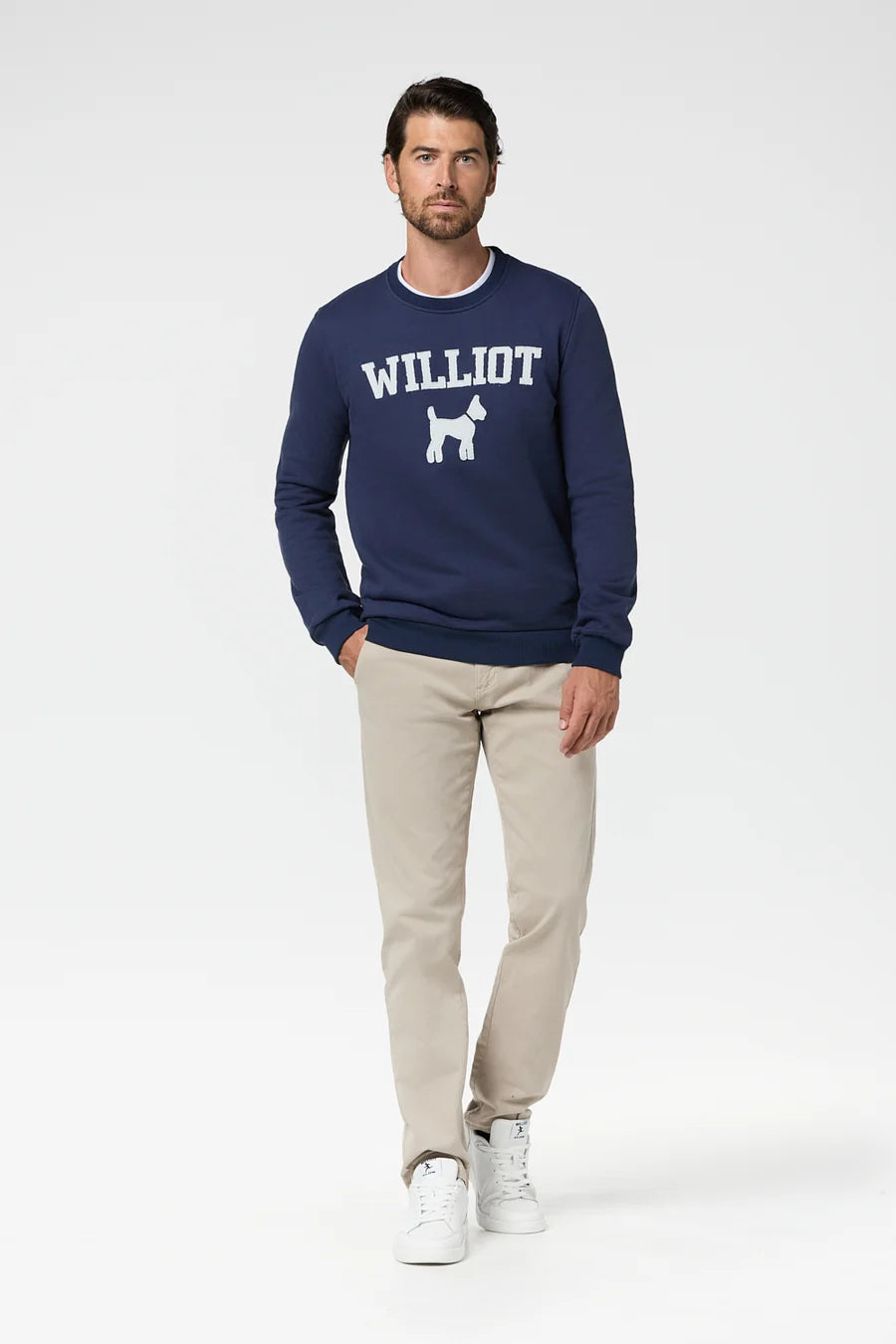 SUDADERA PARCHE AZUL