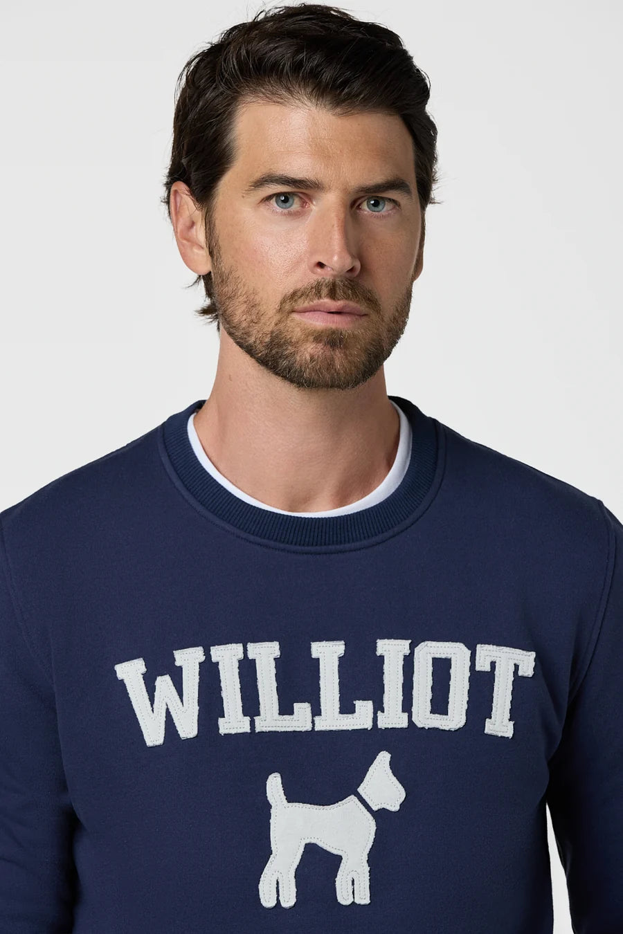 SUDADERA PARCHE AZUL