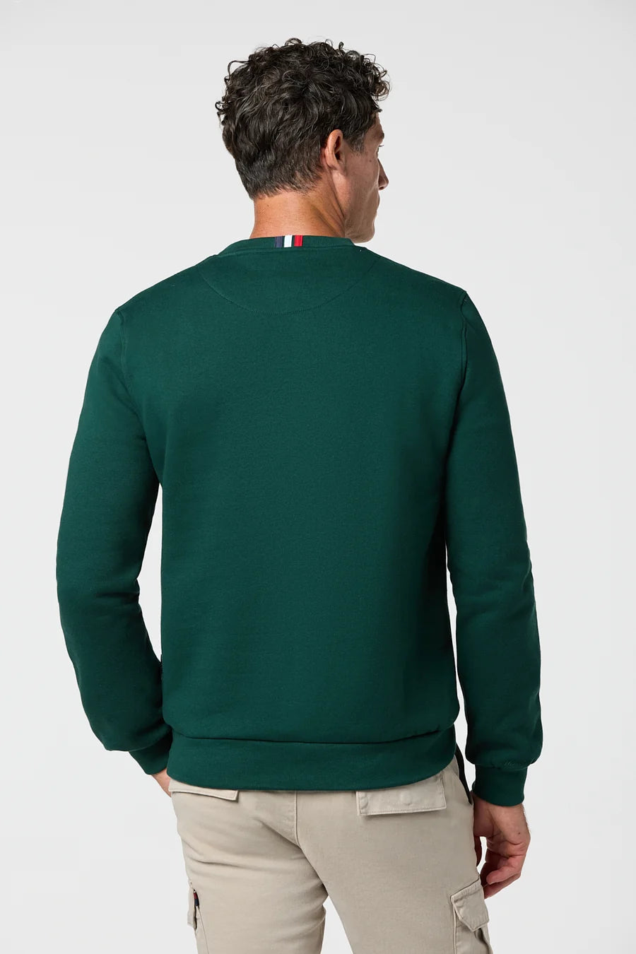 SUDADERA PARCHE VERDE BOTELLA